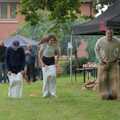 Another sack race occurs, The Brome and Oakley Village Fête, Brome Hall, Suffolk - 13th July 2024