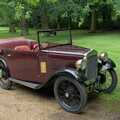 There's a nice open-top Austin parked up, The Brome and Oakley Village Fête, Brome Hall, Suffolk - 13th July 2024