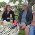 Isobel chats to Pete and Allyson, Lane's End Festival, Bressingham, Norfolk - 14th July 2024