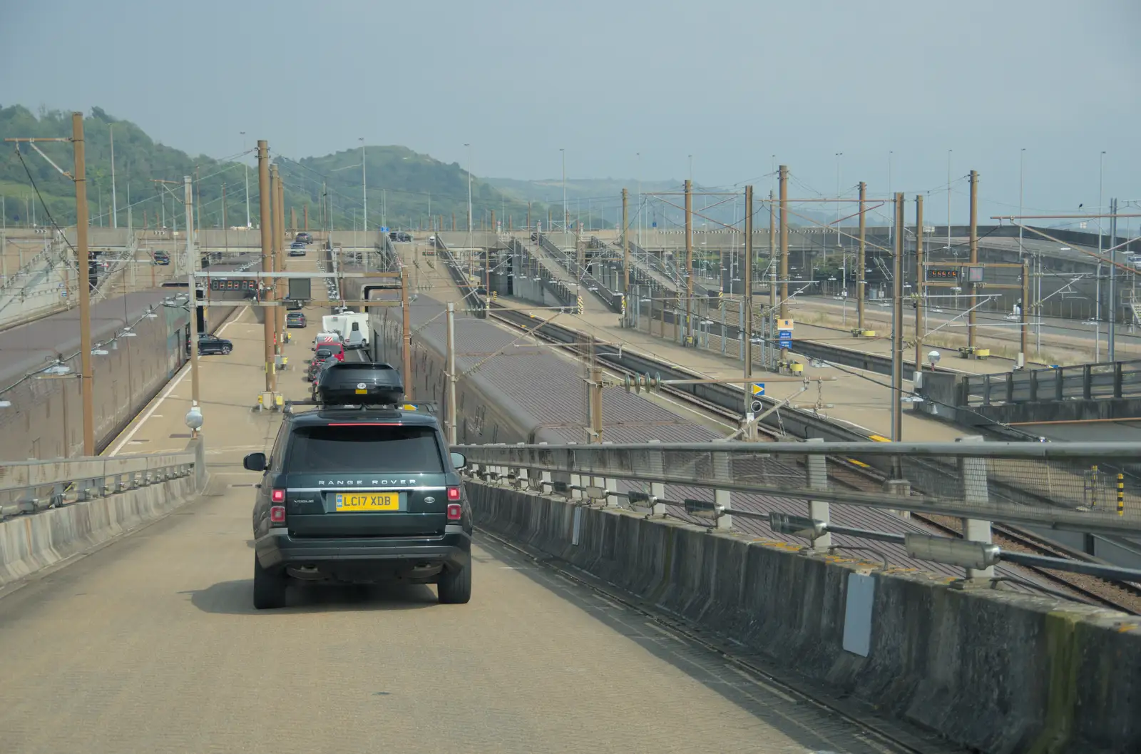 We head down to our train, from An Olympic Road Trip from Diss to Marseille, France - 3rd August 2024