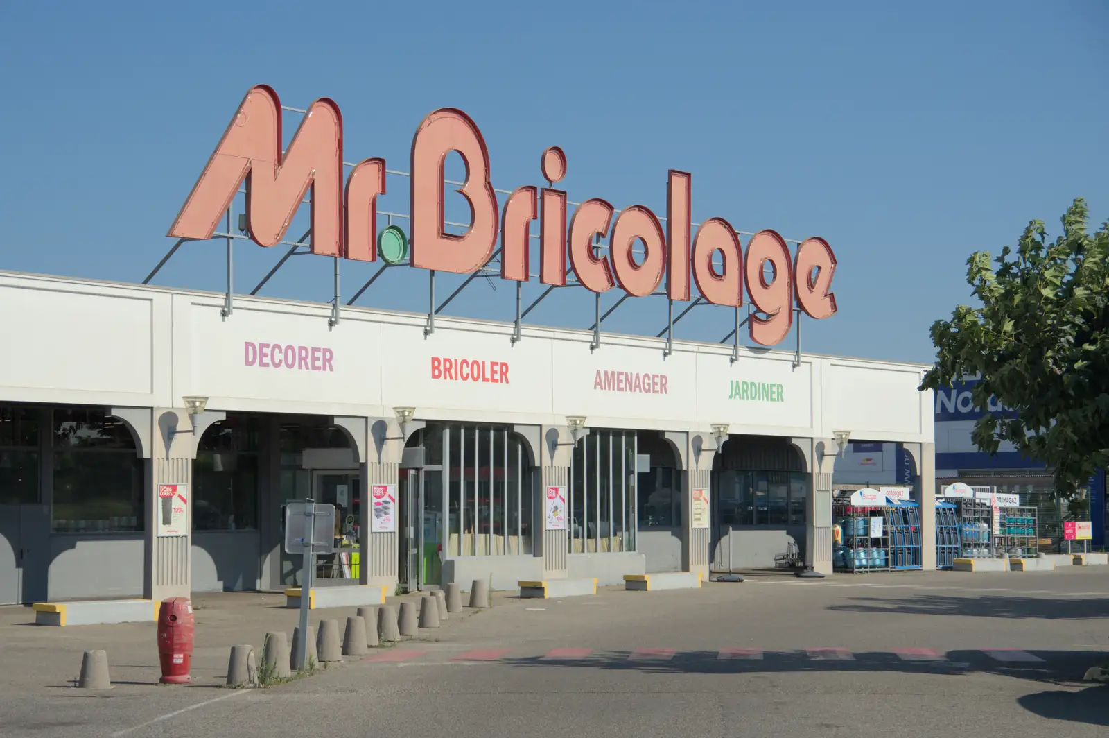 A Mr. Bricolage , from An Olympic Road Trip from Diss to Marseille, France - 3rd August 2024