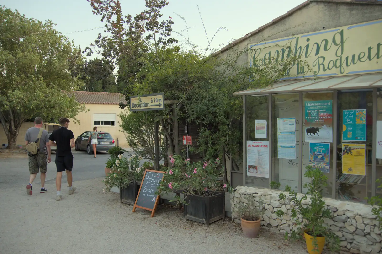 Camping La Roquette in Chateaurenard, from An Olympic Road Trip from Diss to Marseille, France - 3rd August 2024