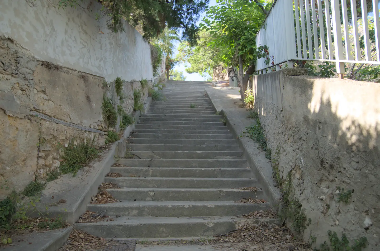 The steepest steps in Marseille, from Hannah and Olympic ILCA 6 Sailing, Marseille, France - 5th August 2024