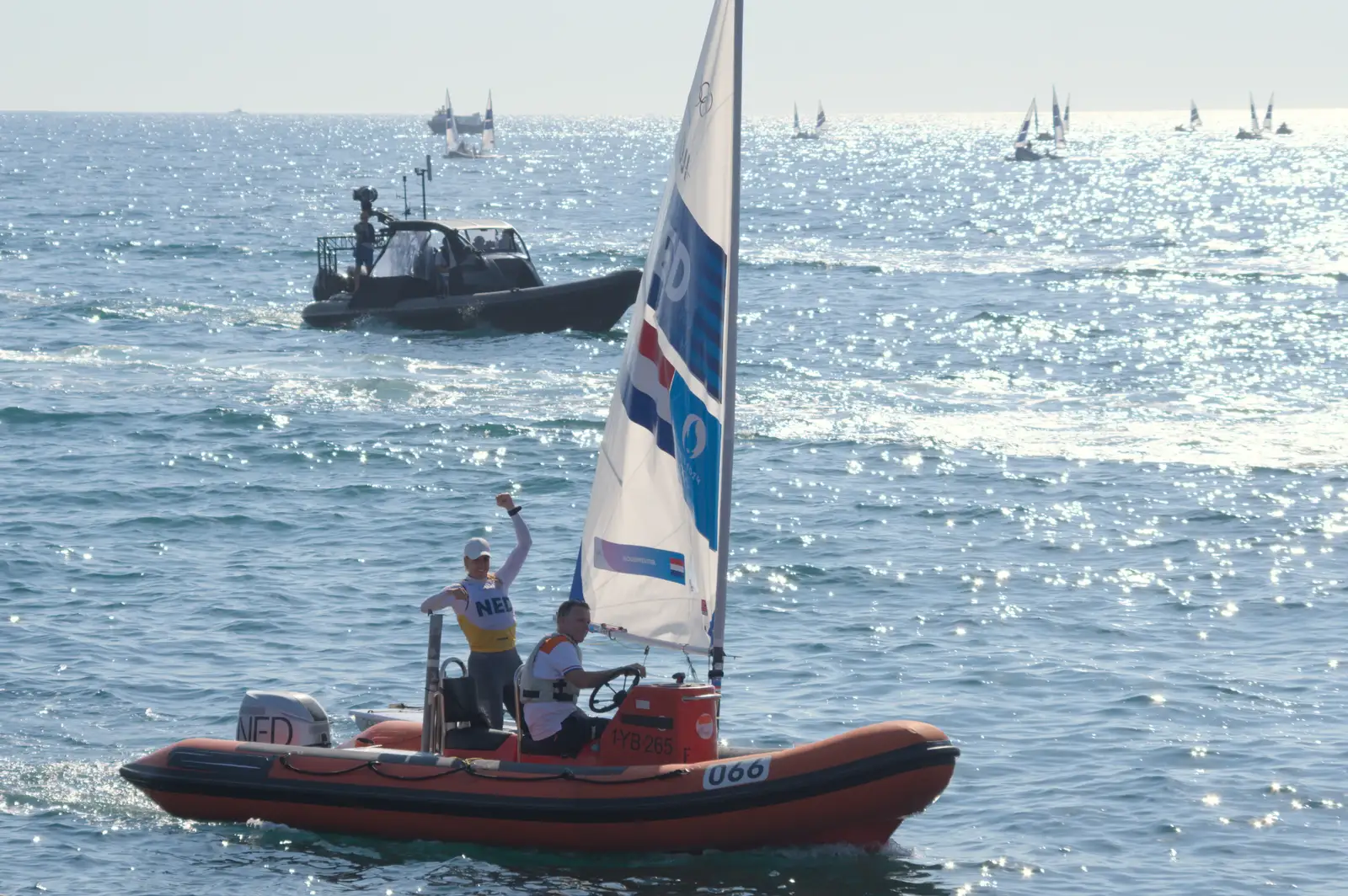 Marit Bouwmeester of the Netherlands, from Hannah and Olympic ILCA 6 Sailing, Marseille, France - 5th August 2024