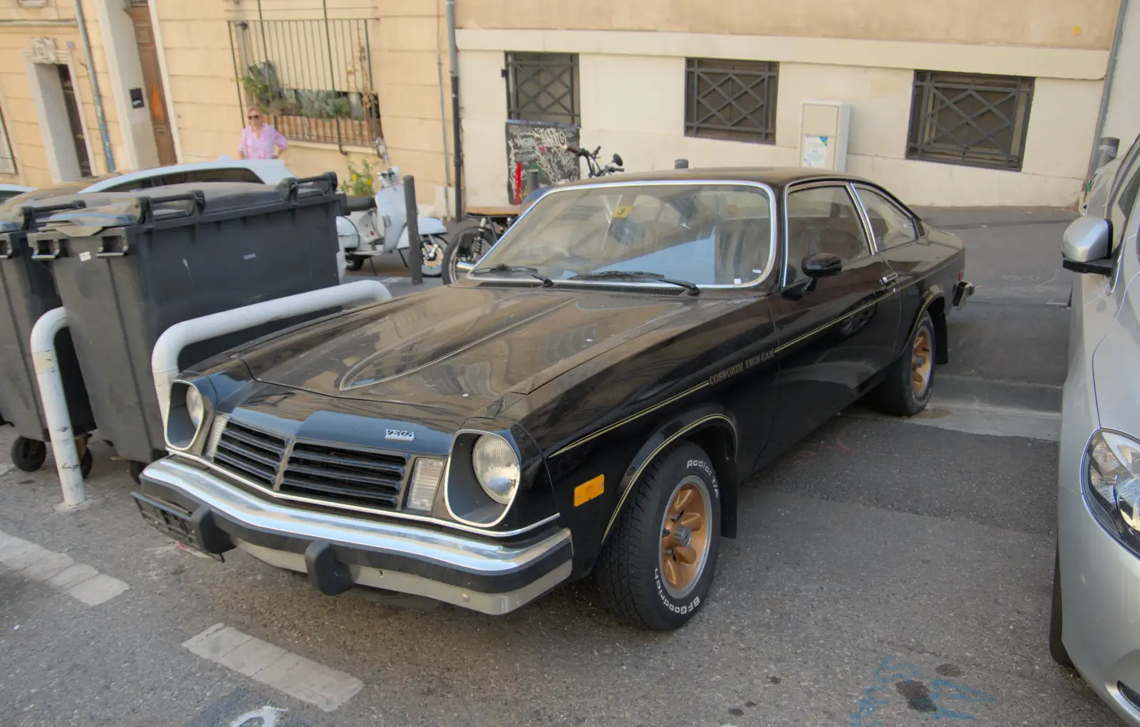 A curious Cosworth Vega, from Olympic Non-Sailing, Notre Dame, and the Journey Home, Marseille, France - 8th August 2024