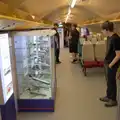 Fred looks at model aircraft, Flying in a Dragon Rapide, IWM Duxford, Cambridgeshire - 17th August 2024