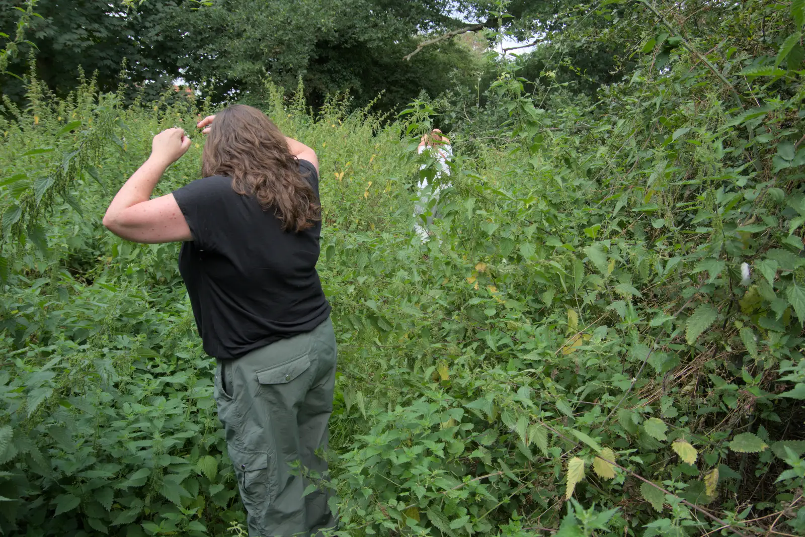 It's very nettley in places, from A Trip to Ickworth House with Sis, Horringer - 19th August 2024