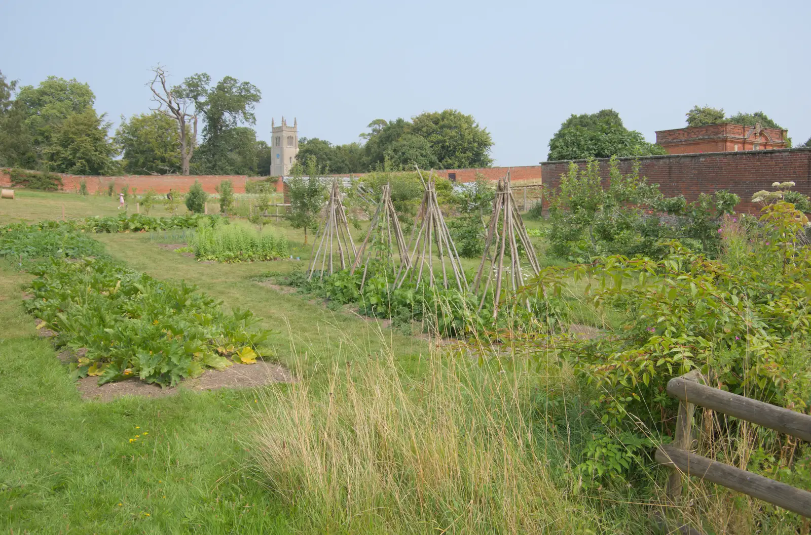 Ickworth's walled garden, from A Trip to Ickworth House with Sis, Horringer - 19th August 2024