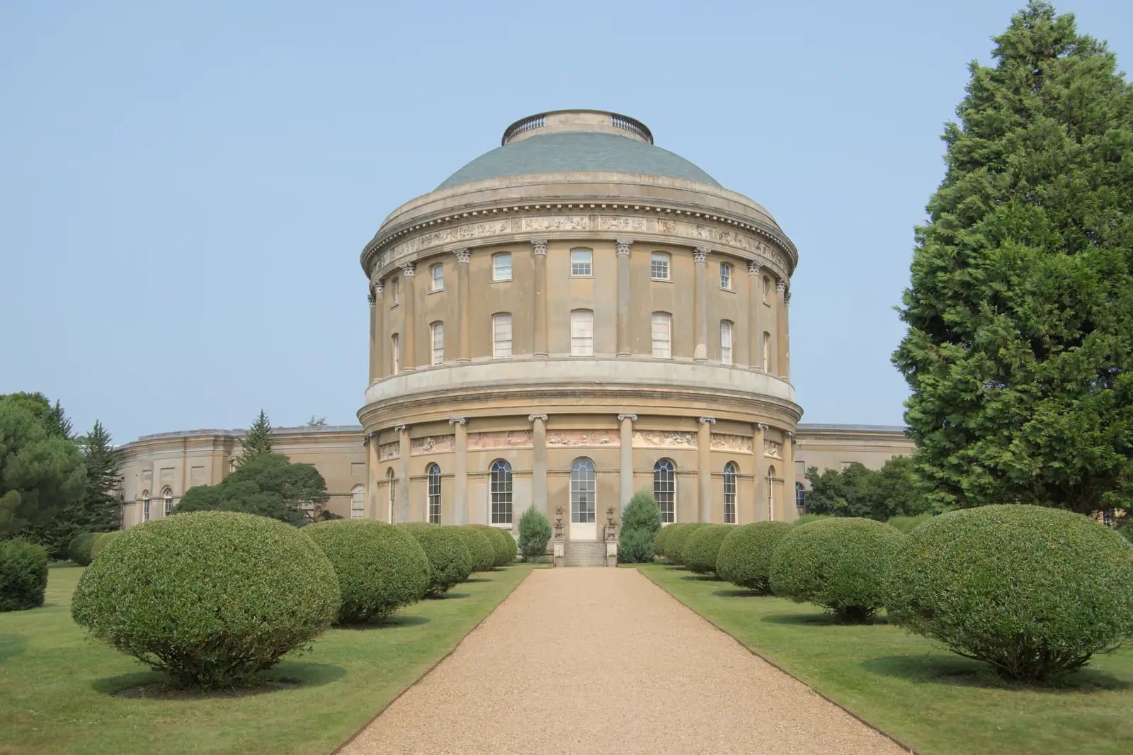 The re-roofed rotunda of Ickworth, from A Trip to Ickworth House with Sis, Horringer - 19th August 2024