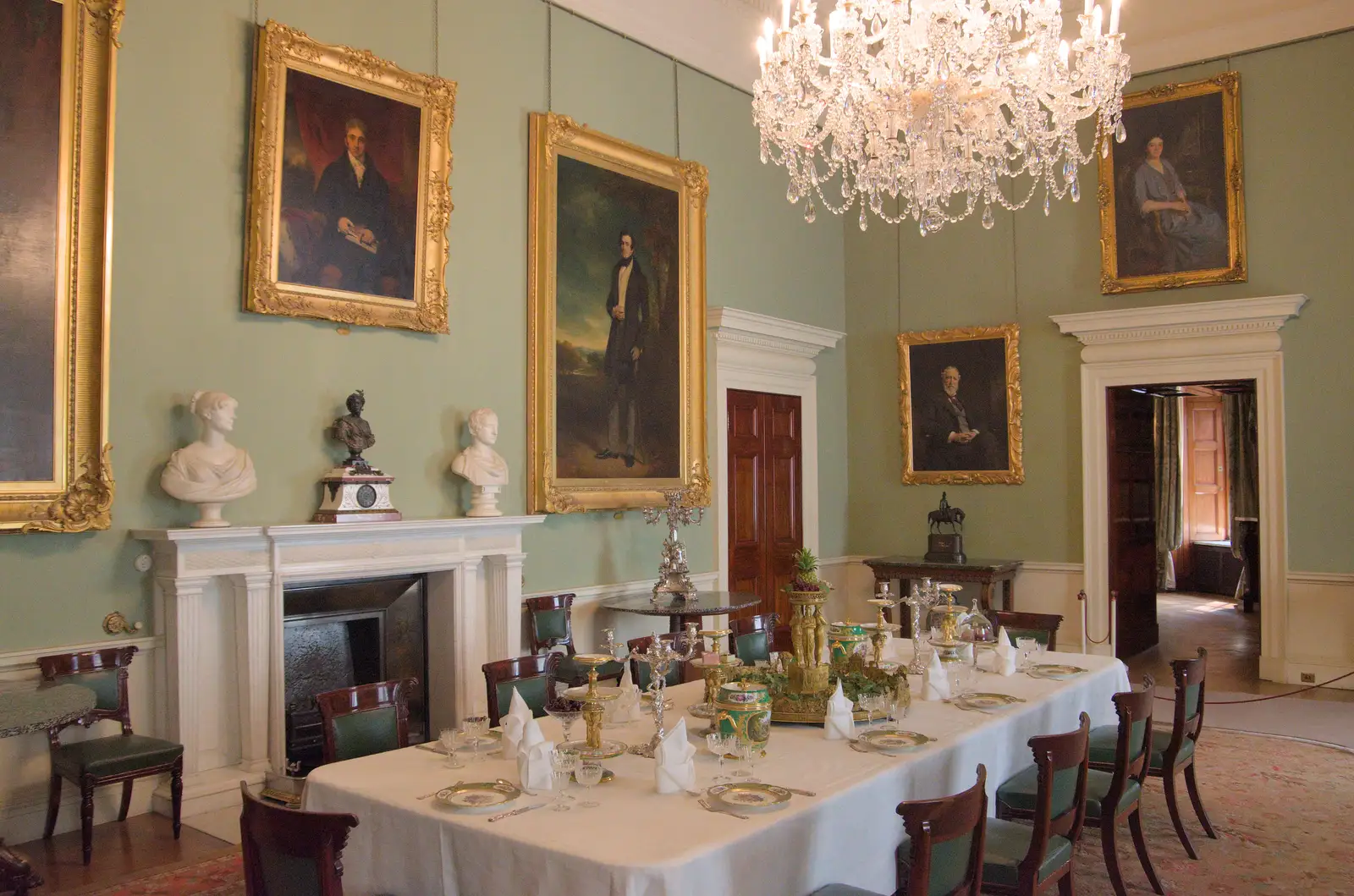 The dining room, from A Trip to Ickworth House with Sis, Horringer - 19th August 2024