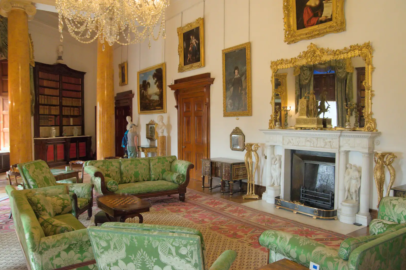 Another grand drawing room, from A Trip to Ickworth House with Sis, Horringer - 19th August 2024