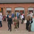 Fred and Isobel outside Snape Maltings, A Protest on the Beach, Aldeburgh, Suffolk - 1st September 2024