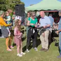 Pulham Primary school wins the children's prize, Palgrave Players Busking and the GSB at Pulham Market, Norfolk - 14th September 2024