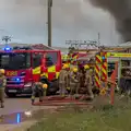 There are four or five engines on site, A Major Fire at Suffolk Highways, Brome, Suffolk - 15th September 2024