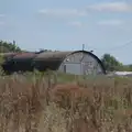 The Nissen hut looks undamaged from outside, A Major Fire at Suffolk Highways, Brome, Suffolk - 15th September 2024