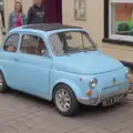 A cute little Fiat 500, Diss Heritage Transport Festival and the GSB at Wickham Skeith - 22nd September 2024