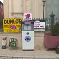 Petrol pumps outside the Cornhall, Diss Heritage Transport Festival and the GSB at Wickham Skeith - 22nd September 2024