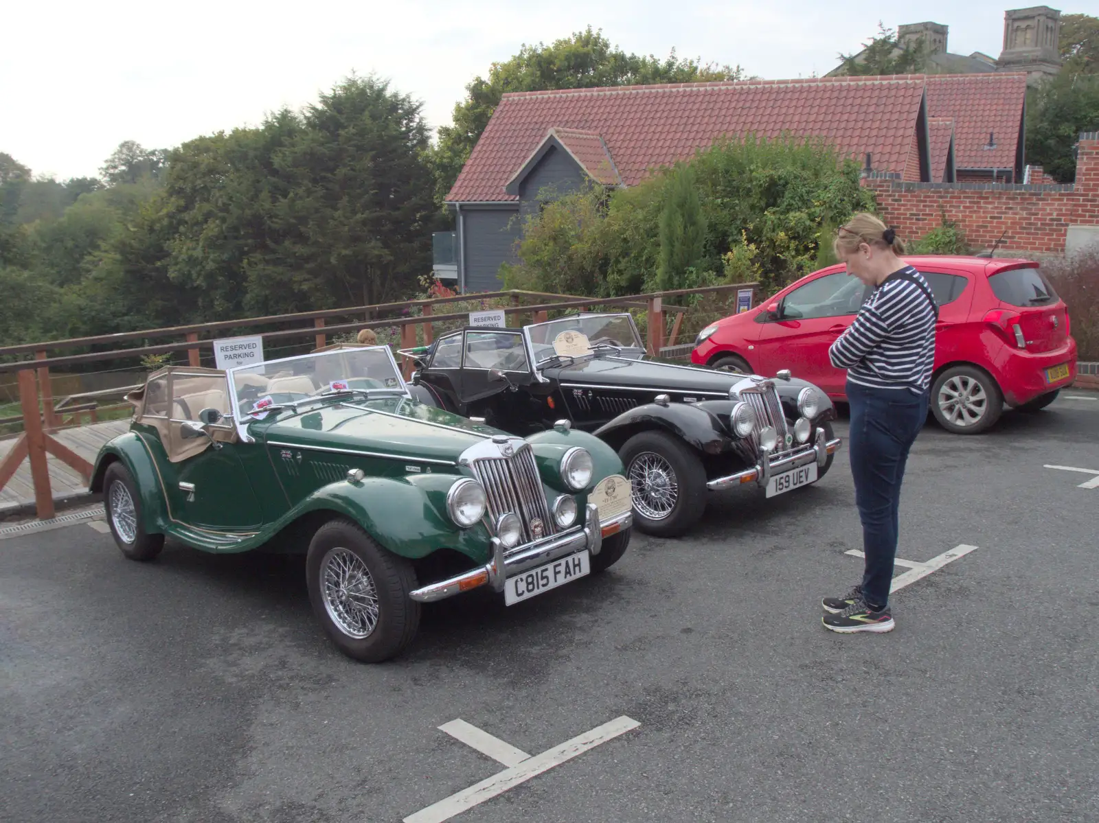 Morgan roadsters, from Diss Heritage Transport Festival and the GSB at Wickham Skeith - 22nd September 2024