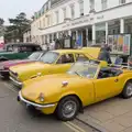 A yellow Triump Spitfire 1500, Diss Heritage Transport Festival and the GSB at Wickham Skeith - 22nd September 2024