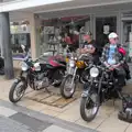 The lads of Diss Bike Club on Mere Street, Diss Heritage Transport Festival and the GSB at Wickham Skeith - 22nd September 2024