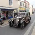 A lovely Rolls Royce drives up Mere Street, Diss Heritage Transport Festival and the GSB at Wickham Skeith - 22nd September 2024