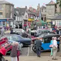 Classic cars in the market place, Diss Heritage Transport Festival and the GSB at Wickham Skeith - 22nd September 2024