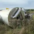 Some sort of wrecked silos or tanks, A Walk to the Railway Tavern, Mellis, Suffolk - 13th October 2024