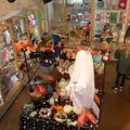 Harry and the gang in the shop, The Witchfinder General at Framlingham Castle, Suffolk - 26th October 2024