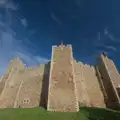 The imposing walls of Framlingham Castle, The Witchfinder General at Framlingham Castle, Suffolk - 26th October 2024