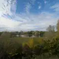 A wide view of Framlingham Mere, The Witchfinder General at Framlingham Castle, Suffolk - 26th October 2024