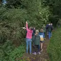 There are a load of sloes in the bushes, The Witchfinder General at Framlingham Castle, Suffolk - 26th October 2024