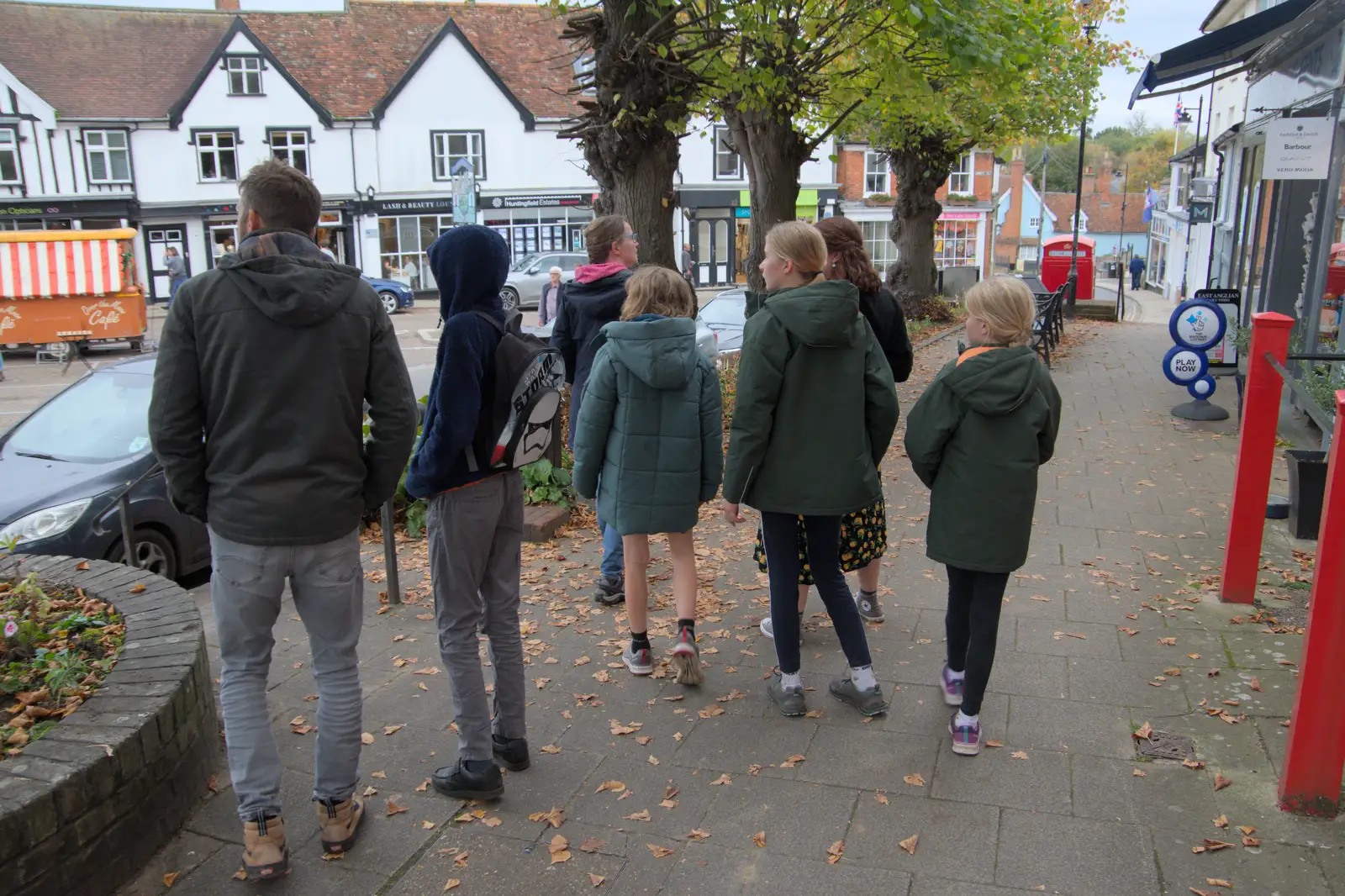 We head off for more of a look around, from The Witchfinder General at Framlingham Castle, Suffolk - 26th October 2024