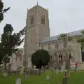 Framlingham's church of St. Michael, The Witchfinder General at Framlingham Castle, Suffolk - 26th October 2024