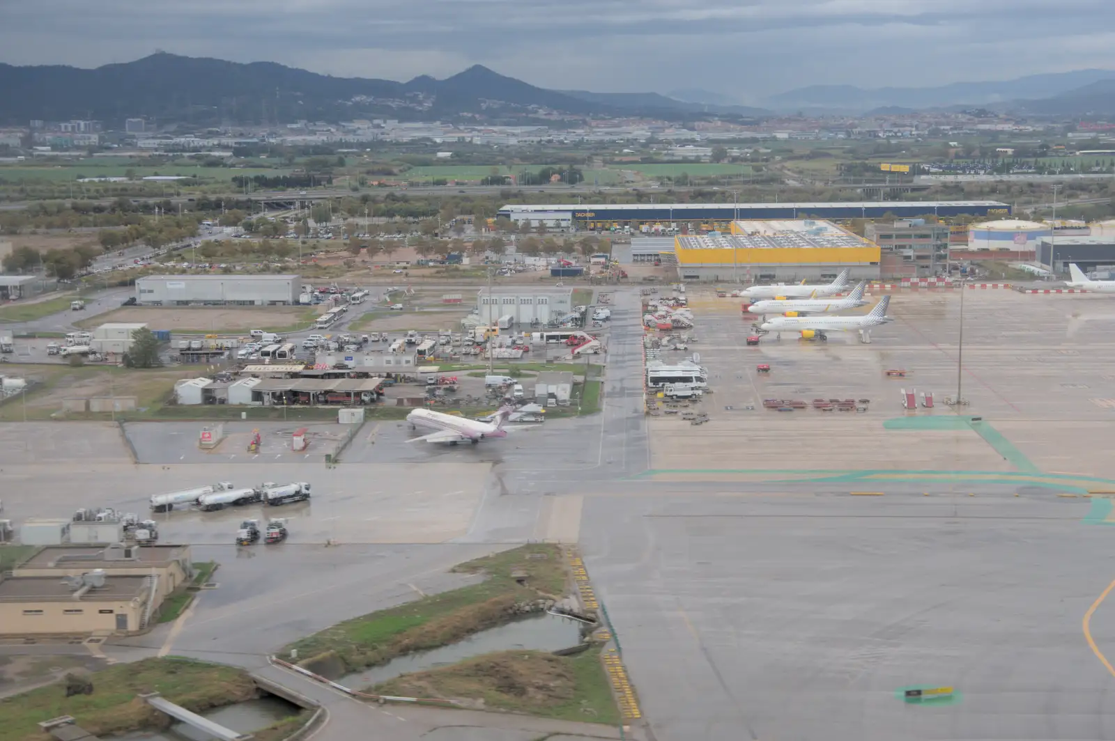 Barcelona's El Prat airport, from A Trip to Lloret de Mar, Catalonia, Spain - 27th October 2024