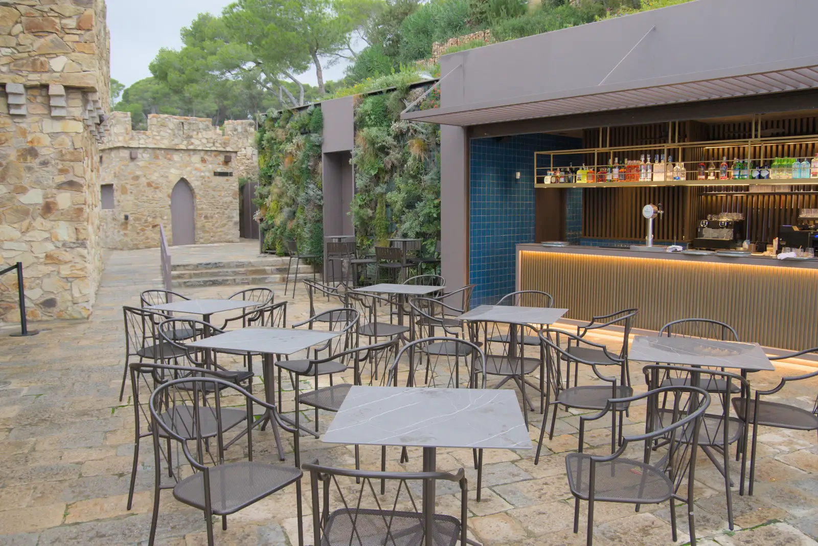 The bar is deserted, from A Trip to Lloret de Mar, Catalonia, Spain - 27th October 2024