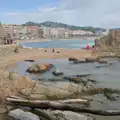 A view of Lloret from the other end of the beach, Halloween and Flamenco Guitar, Lloret de Mar, Catalunya, Spain - 31st October 2024