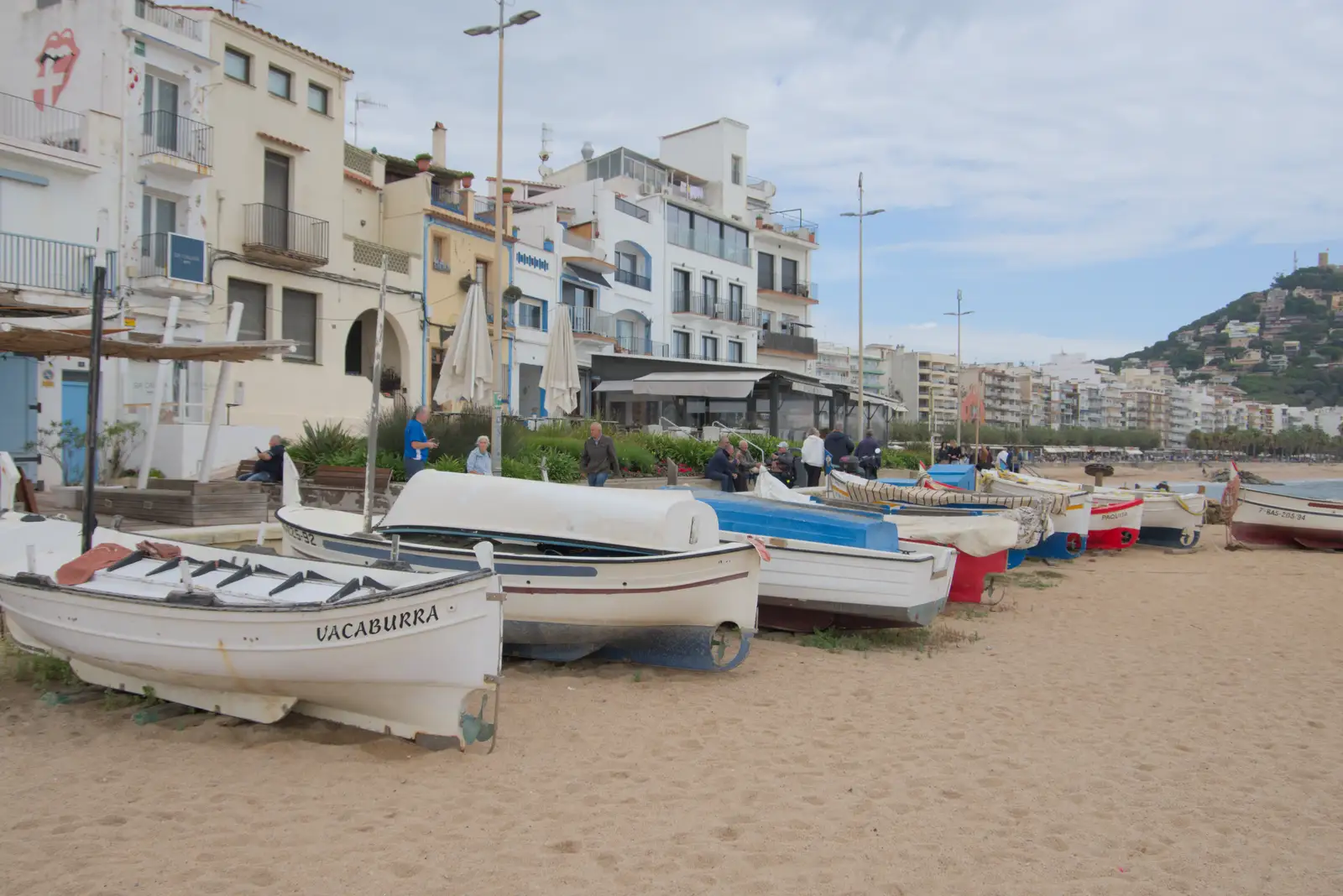 Another view of the boats at Blanes, from Blanes, and the Castanyada Festival, Lloret de Mar, Catalunya - 1st November 2024