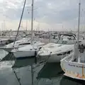 Boats in the marina, Blanes, and the Castanyada Festival, Lloret de Mar, Catalunya - 1st November 2024