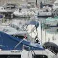 The seagulls have taken a dislike to this boat, Blanes, and the Castanyada Festival, Lloret de Mar, Catalunya - 1st November 2024