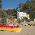 Colourful boats on Platja Sa Caleta, Blanes, and the Castanyada Festival, Lloret de Mar, Catalunya - 1st November 2024