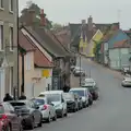 Botesdale's High Street, Remembrance Sunday with the GSB, Brome and Botesdale, Suffolk - 10th November 2024