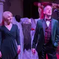 Karen and Dave, Palgrave Players do Cabaret, St. Peter's Church, Palgrave - 16th November 2024