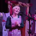 Karen sings as a maid, Palgrave Players do Cabaret, St. Peter's Church, Palgrave - 16th November 2024