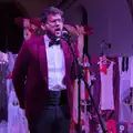 Matthew does some awesome vocals, Palgrave Players do Cabaret, St. Peter's Church, Palgrave - 16th November 2024