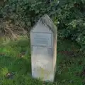 A stone commemorates MP John Macgregor , A Pub Walk to Ampersand, Diss, Norfolk - 17th November 2024