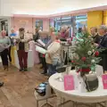 The Norwich Philharmonic Chorus in Jarrold's, Christmas Shopping in Norwich, Norfolk - 8th December