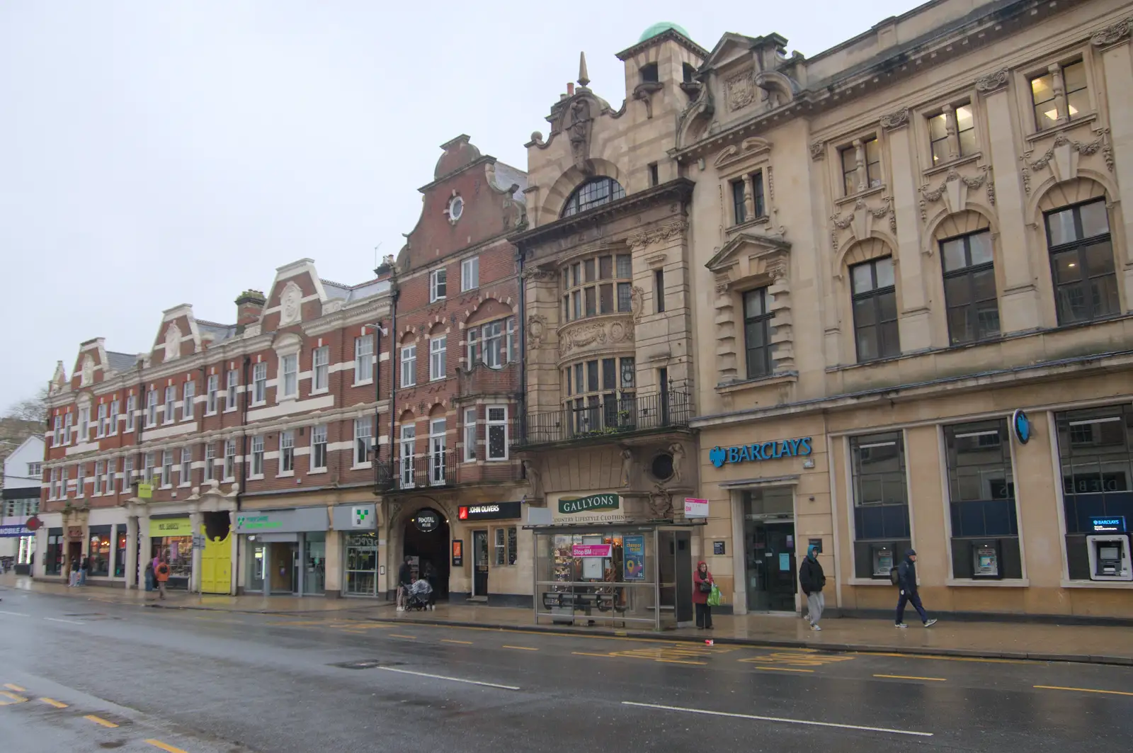 Another interesting 'lost' Edwardian building, from Christmas Shopping in Norwich, Norfolk - 8th December