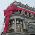 Jarrold's is done up like a big present, Christmas Shopping in Norwich, Norfolk - 8th December