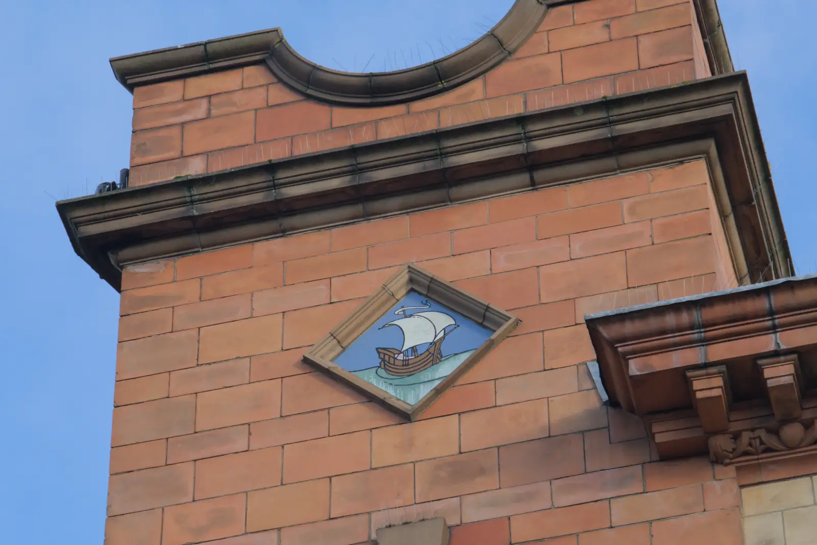 A nice little detail on the Pret building, from Another Christmas Shopping Day, Norwich, Norfolk - 14th December 2024