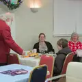 Adrian tries to get Harry on the jingle bells, A Weekend of Music with the GSB, Gislingham and Thornham - 15th December 2024